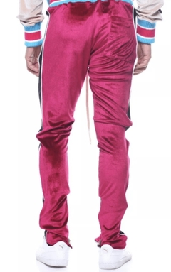 Hudson NYC Colorblock Track Pant Velour - LoDeJim
