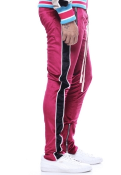Hudson NYC Colorblock Track Pant Velour en internet