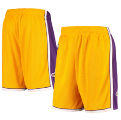 Los Angeles Lakers Mitchell & Ness 'Gold' Hardwood Classics Primary Logo NBA Swingman Shorts - comprar online