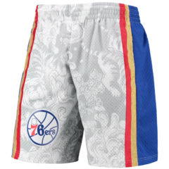 Philadelphia 76ers Mitchell & Ness 'White' Hardwood Classics Lunar New Year Swingman Shorts en internet