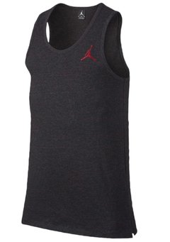 Jordan All Star Tank Top Shirt Black Heather/Red
